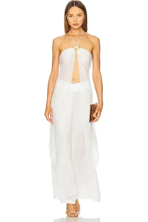 Cin Cin Coral Orchid Drape Top in