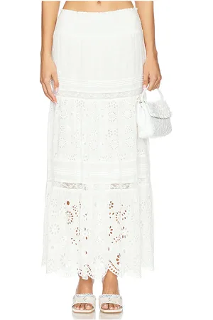 LOVESHACKFANCY Miloti Skirt in