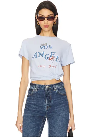RE/DONE Angel Devil Classic Tee in