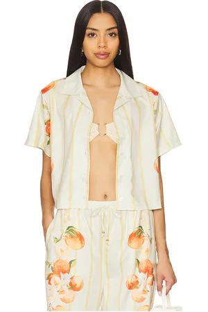 La Porte Ruby Short Sleeve Boxy Shirt in