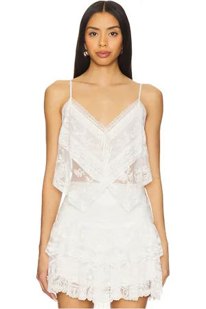 LOVESHACKFANCY Carrera Top in
