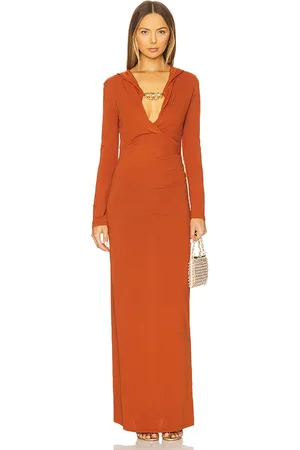 GIUSEPPE DI MORABITO Long Sleeve Maxi Dress in