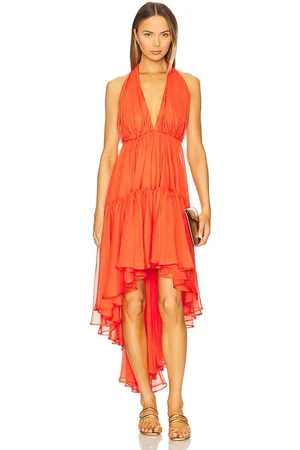 Bardot Leona High Low Ruffle Dress in
