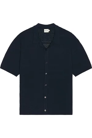 Bound Rupert Crochet Knit Shirt in
