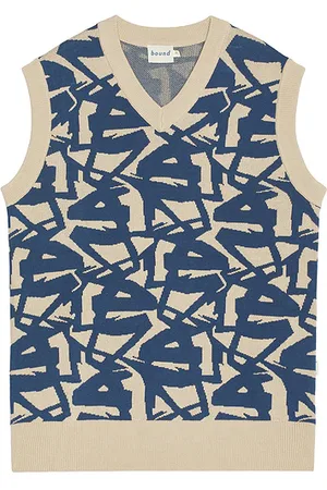 Bound Abstract Ocean Vest in