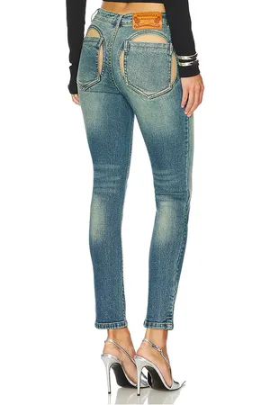 Marrknull Hollow Out Stretch Skinny in