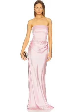 The Sei Draped Strapless Gown in
