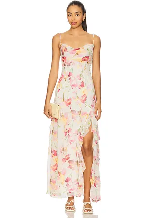 Nicholas Kamila Ruffle Gown in