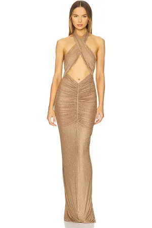 Retrofete Oakley Mesh Embellished Dress in