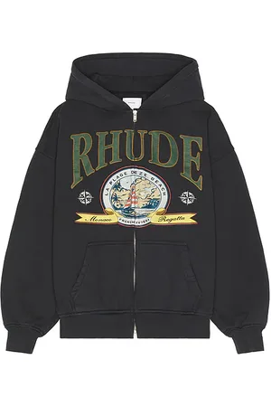 Rhude Monaco Regatta Full Zip Hoodie in