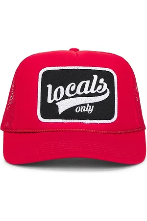 Friday Feelin Locals Only Script Trucker Hat in