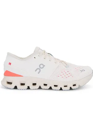 On Running Cloud X 4 Sneaker in Ivory & Salm