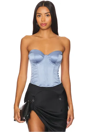 FLEUR DU MAL Hamptons Bustier Top in