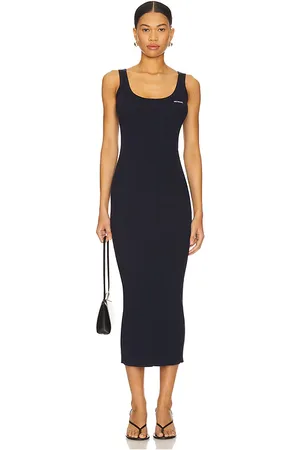 We11 Done Ribbed Knit Dress in