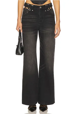 Marrknull Cutout Denim Trousers in