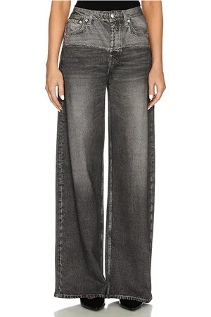 RAG&BONE Miramar Fleece Sofie Full Length Wide Leg in