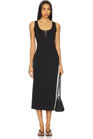 ANINE BING Alessia Tank Midi Dress in
