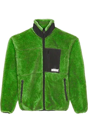Metalwood Painted Sherpa Fleece Jacket in