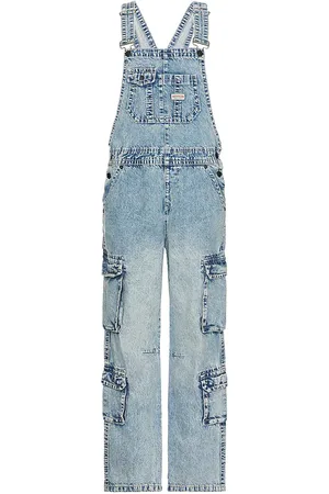True Religion Double Cargo Big T Overall in