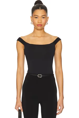 GOOD AMERICAN Scuba Corset Bodysuit in
