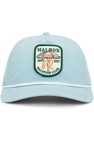 Malbon Golf Vacation Club Nylon Rope Hat in