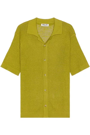 Rollas Bowler Grid Knit Shirt in