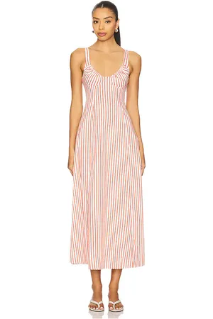 WeWoreWhat Ruched Cup Midi Dress in