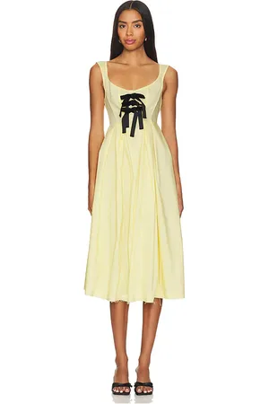 yuhan wang Bow Tied Dress in