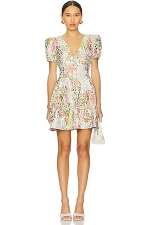 ELLIATT Calaantha Puff Sleeve Mini Dress in