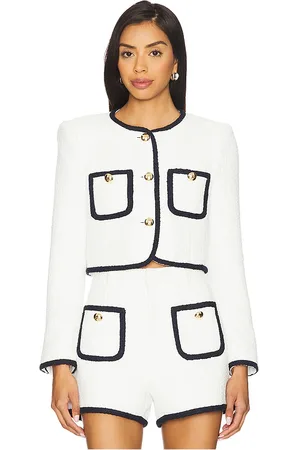 Cinq A Sept Contrast Auden Jacket in