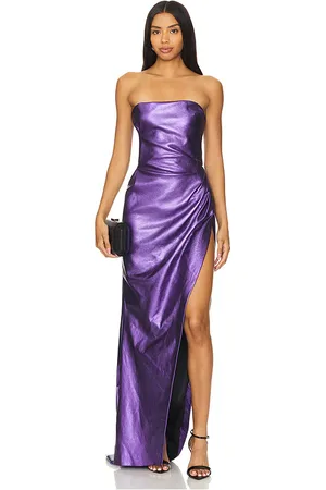 LAQUAN SMITH Strapless Gown in