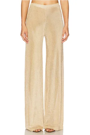 SER.O.YA Sheldon Metallic Knit Pants in