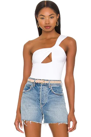 superdown Jimena One Shoulder Bodysuit in