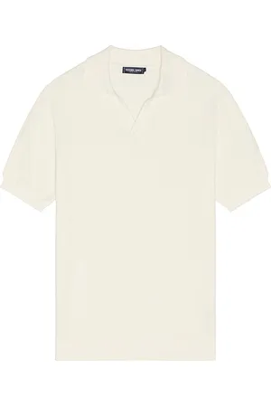 Frescobol Carioca Rino STR Salt And Pepper Stitch Polo in