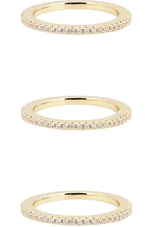 Luv AJ The Classic Pave Bands Set in