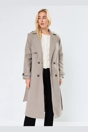 B YOUNG BYCILIA TRENCH COAT - by