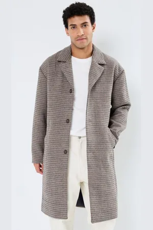Casual Friday CFClaes houndstooth cheked relaxed coat by
