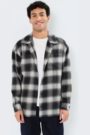 Casual Friday CFAugusto checked overshirt by