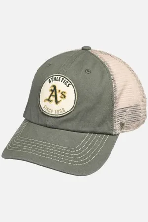 47 Brand 47 CAP MLB OAKLAND ATHLETICS PITSTOP CLEAN UP by