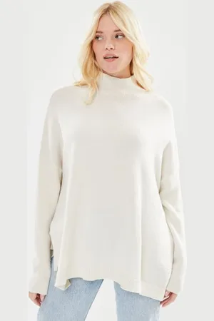 B YOUNG Bymanina Slit Jumper - by