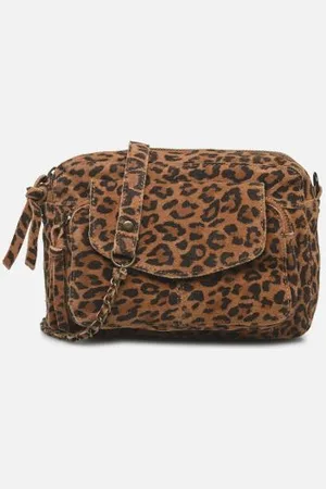 Pieces® Pcnaina Suede Leo Cross Body Fc by