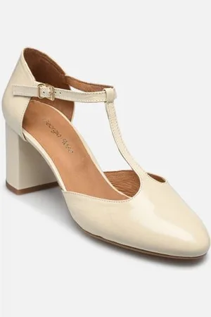 Georgia Rose Esolo - Cuir Vernis plissé by