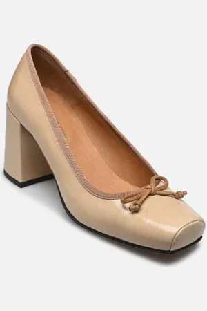 Georgia Rose Abale - Cuir Vernis plissé by