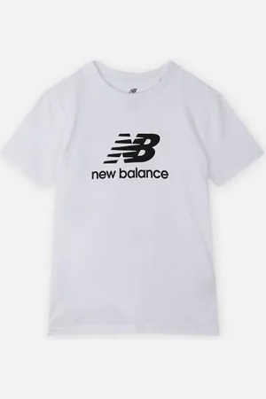 New Balance New Balance Jersey Stacked Logo Tee Girl by