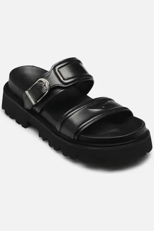 Zadig & Voltaire Ride Mule Semi-Shiny Calfskin by