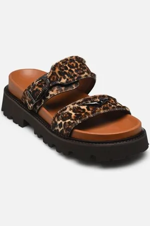 Zadig & Voltaire Ride Mule Leo Pony Effect by