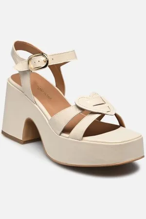 Georgia Rose Micorazon - sandales - Cuir Vernis plissé by