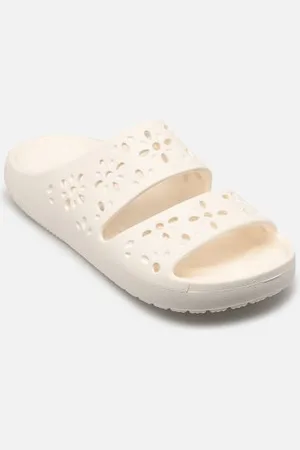 Crocs Classic Floral Cut Out Sandal by