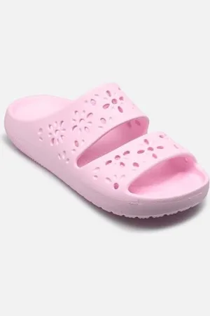Crocs Classic Floral Cut Out Sandal by
