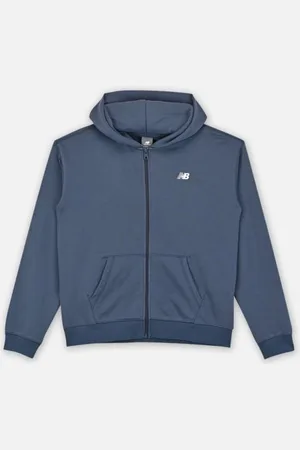 New Balance New Balance French Terry Small Logo Full Zip Hoodie by
